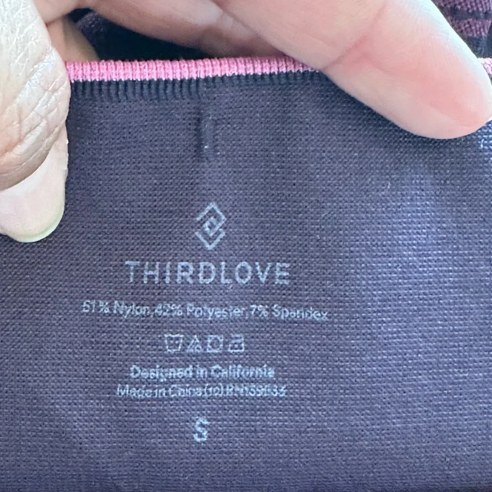 ThirdLove Power Purple Flex Seamless Compression High-Waist Leggings - Picture 13 of 13